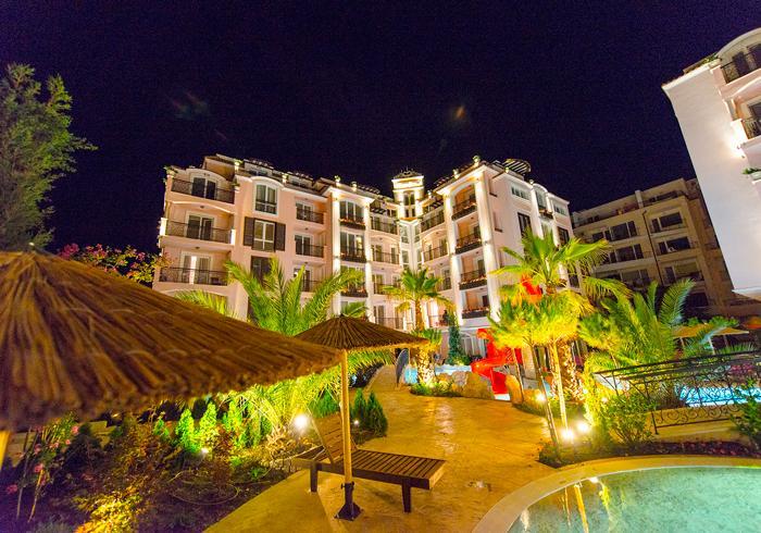 Romance Marine Aparthotel Sunny Beach Exterior foto