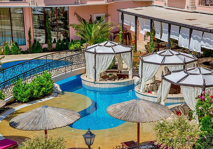 Romance Marine Aparthotel Sunny Beach Exterior foto